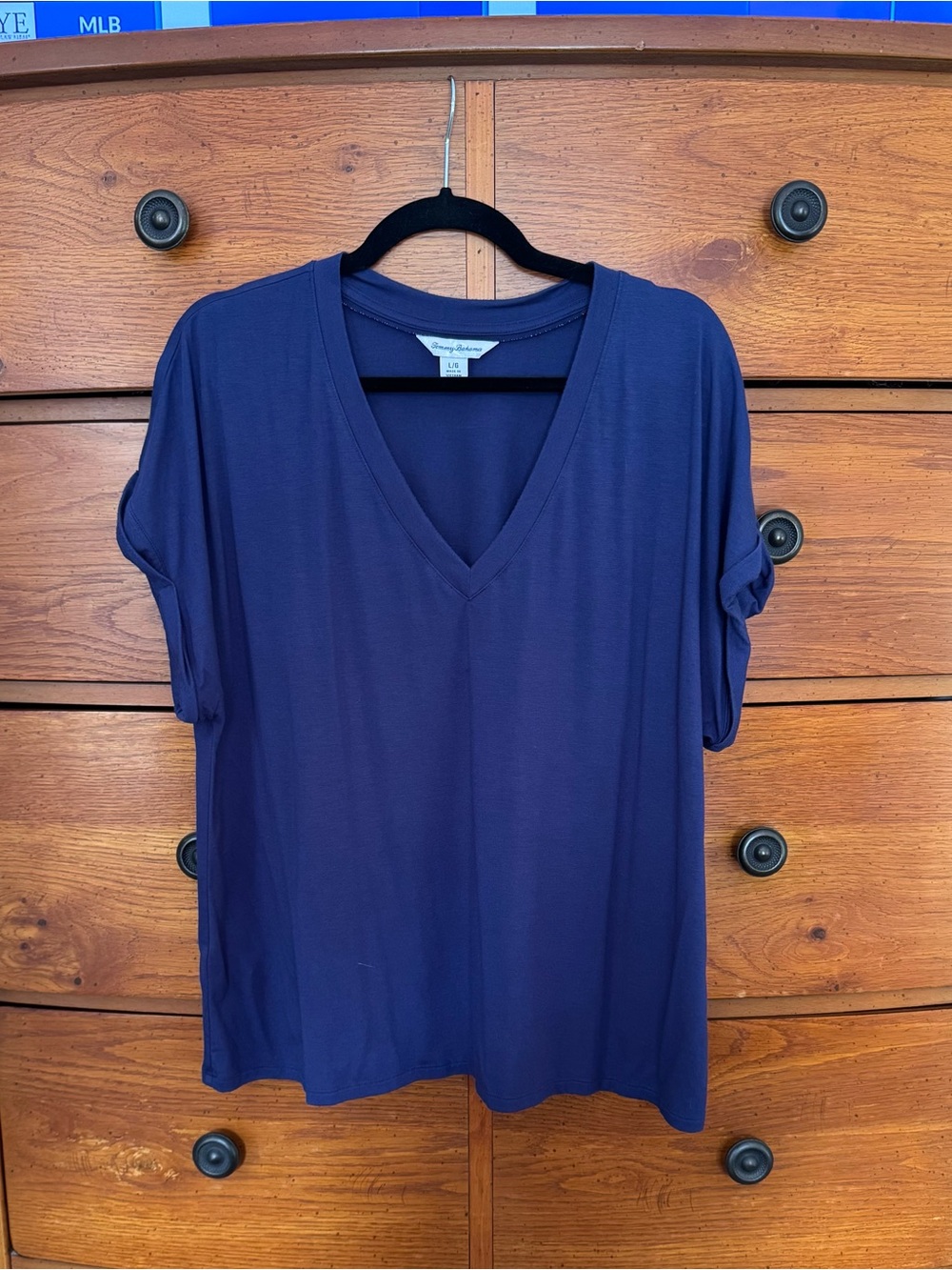Tommy Bahama Navy Kauai V-Neck T-Shirt